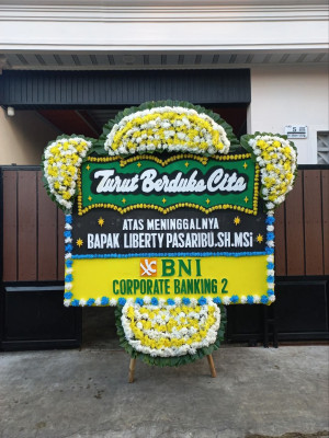 Papan Bunga Duka di Pameungpeuk