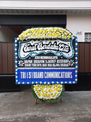 Papan Bunga Duka di Pameungpeuk